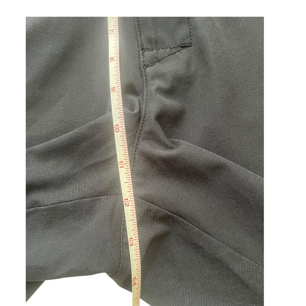 Banana Republic Men's Comfort Flat Front Shorts Black size 36 golf fast dry - Picture 11 of 12